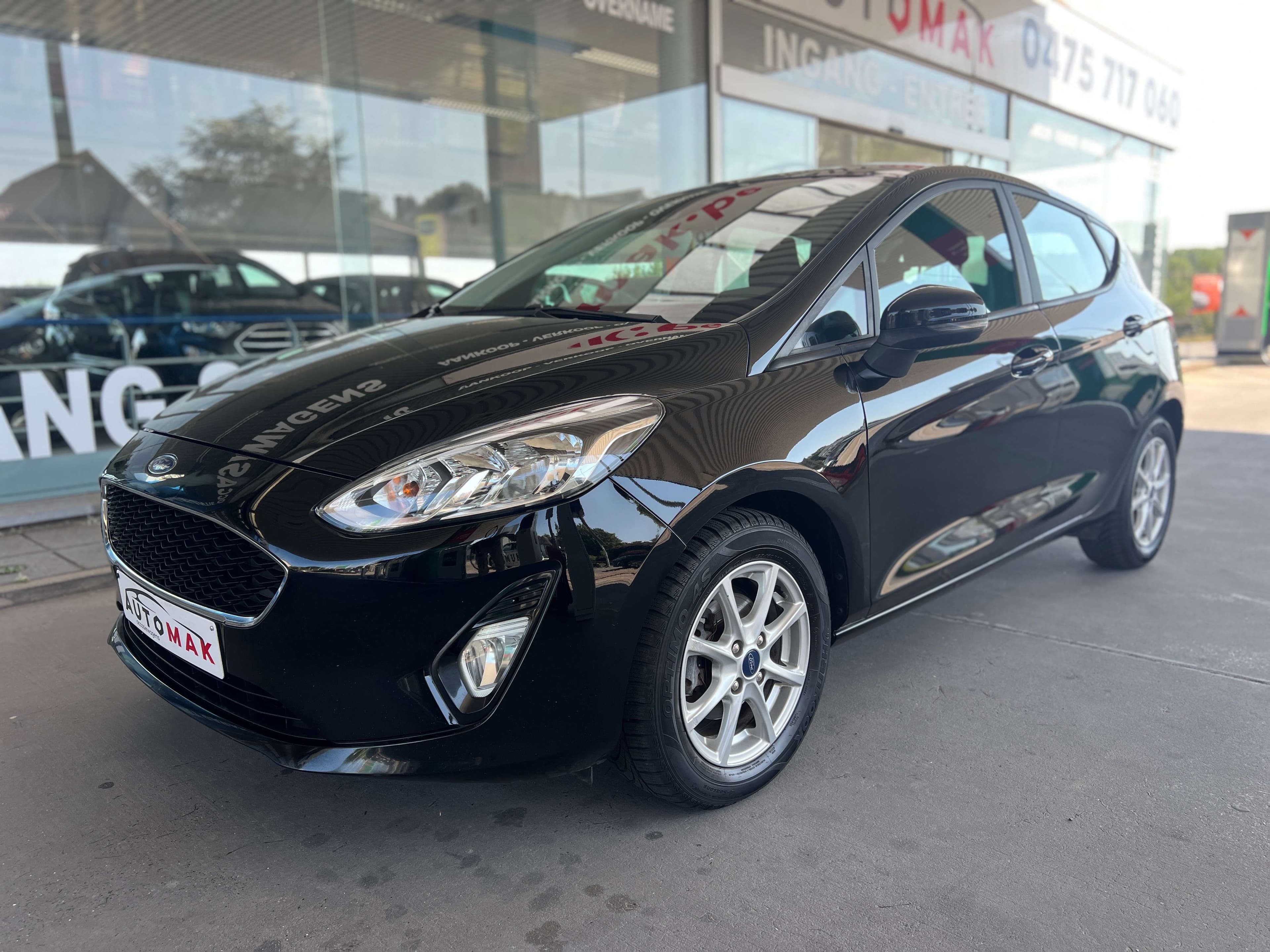 Ford Fiesta 2018 Noir — vue principale