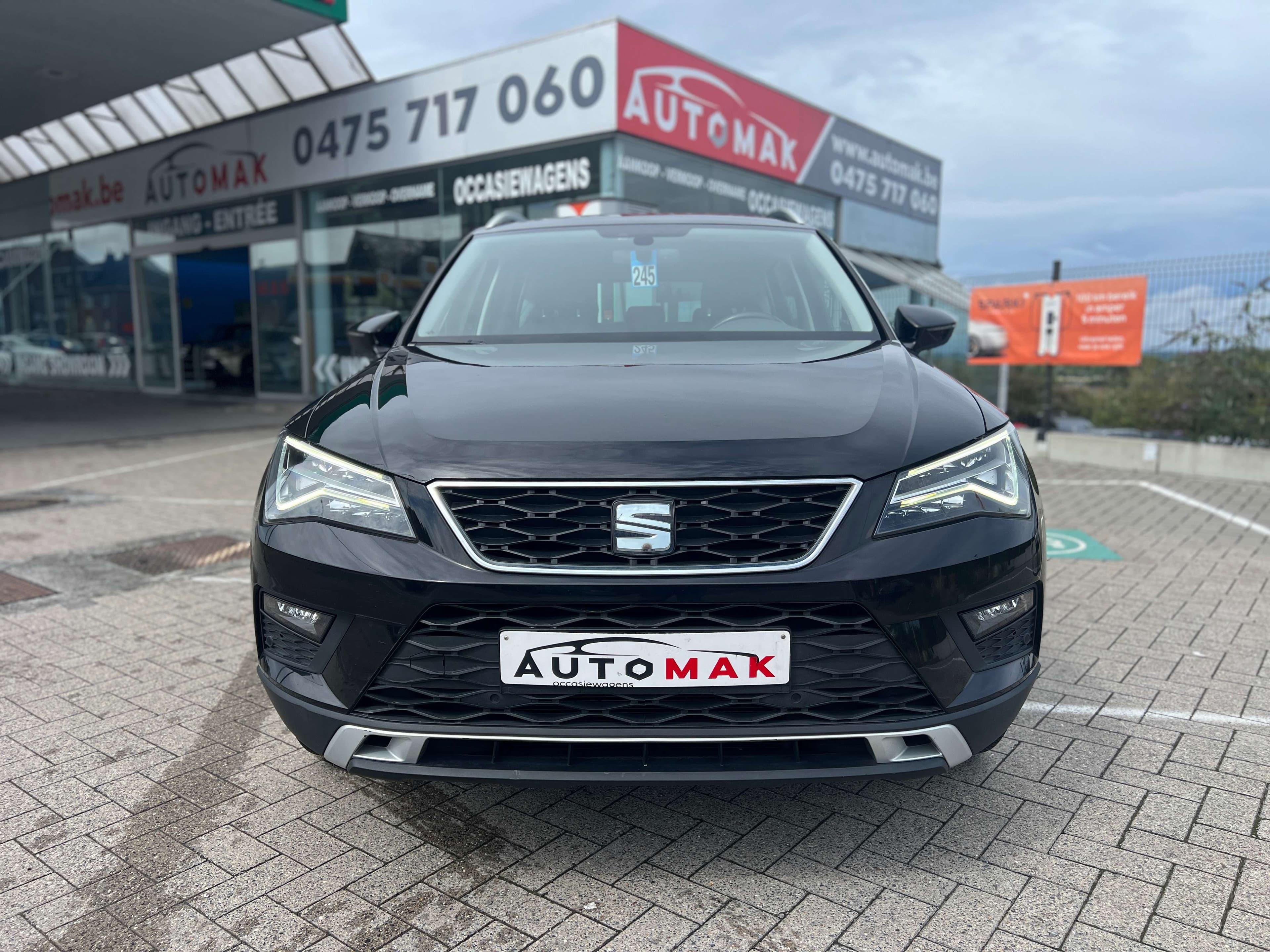 SEAT Ateca 2019 Noir — vue principale